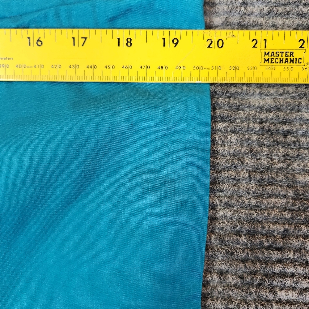 Allheart Unisex Scrub Set Turquoise Size Medium B-2000 B-2100 - Picture 11 of 12